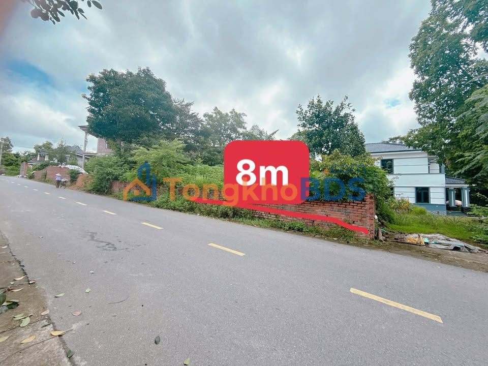 Bán đất 100m² full thổ cư, mặt tiền 8m, giá 1.x tỷ tại Việt Trì