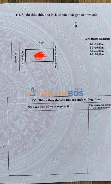 Đất Nền 250m² Trung Giáp, Phú Thọ - Sổ Đỏ Thổ Cư, Vị Trí Vàng Kinh Doanh