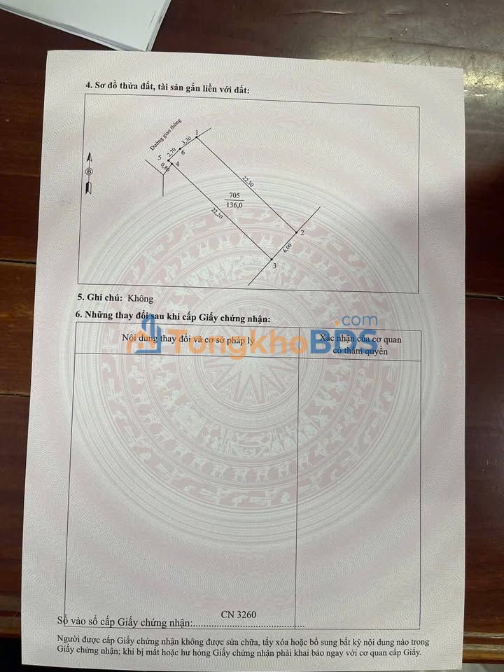 Bán Đất Thanh Đình, Việt Trì 136m² - Mặt Tiền Rộng 6m, Giá Tốt