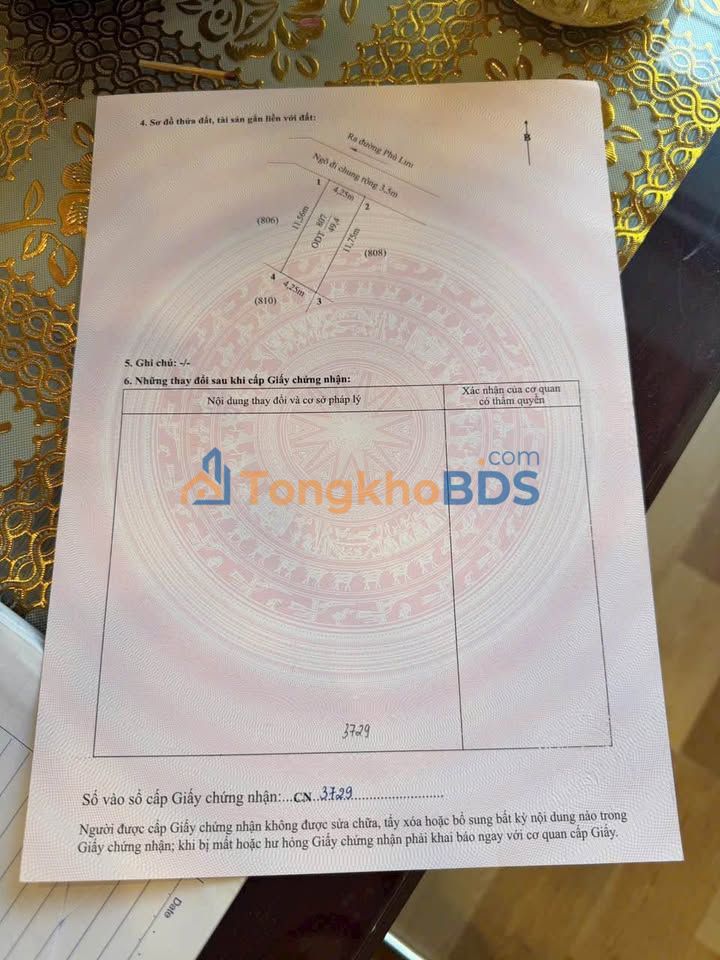 Đất nền Phù Lưu, Kiến An 50m² - Ngõ ô tô, gần chợ, giá đầu tư