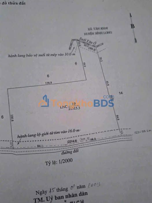 Đất Nền Minh Hưng Chơn Thành 22000m² - Mặt Tiền Hơn 200m Giá Tốt
