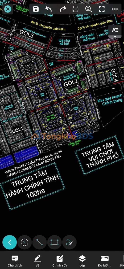 Bán Biệt Thự Mỹ Gia Gói 2, 300m² Mặt Tiền Phong Châu - Vị Trí Vàng