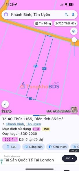 Đất nền 352m² mặt tiền 6m nở hậu - Phường Khánh Hội, Quận 4 - 3.45 tỷ