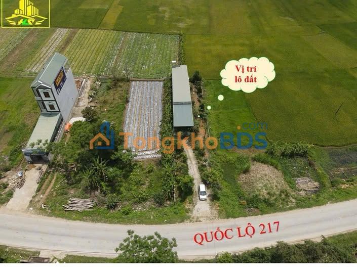 Đất Vĩnh Hùng, Thanh Hóa - 120m² Mặt Tiền QL217 - Giá 990 Triệu