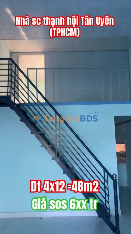 Nhà 48m² Thạnh Hội, Tân Uyên - Giá 6xx Triệu, Sẵn Sàng Vào Ở Ngay!