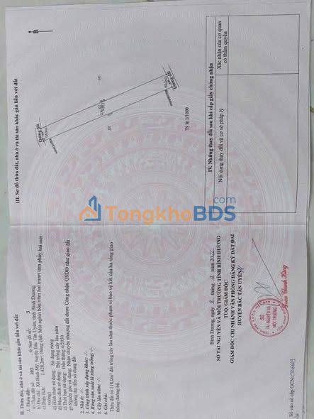 Bán Nhanh Đất Vườn Bình Dương 1440m² - Giá Đầu Tư 1.5tr/m²