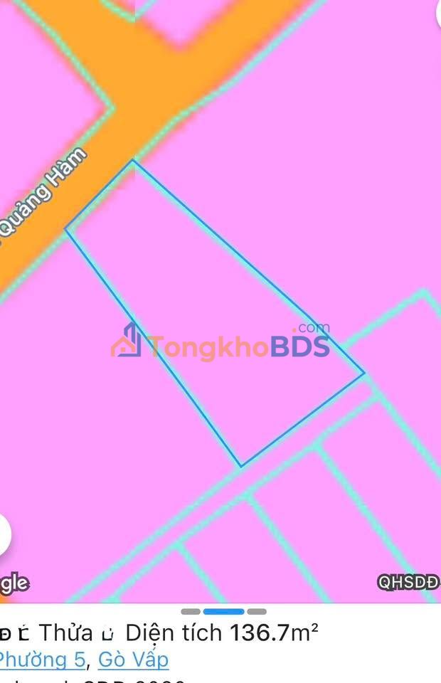 Nhà Dương Quảng Hàm Gò Vấp 137m2 17,5 tỷ - Chính chủ bán