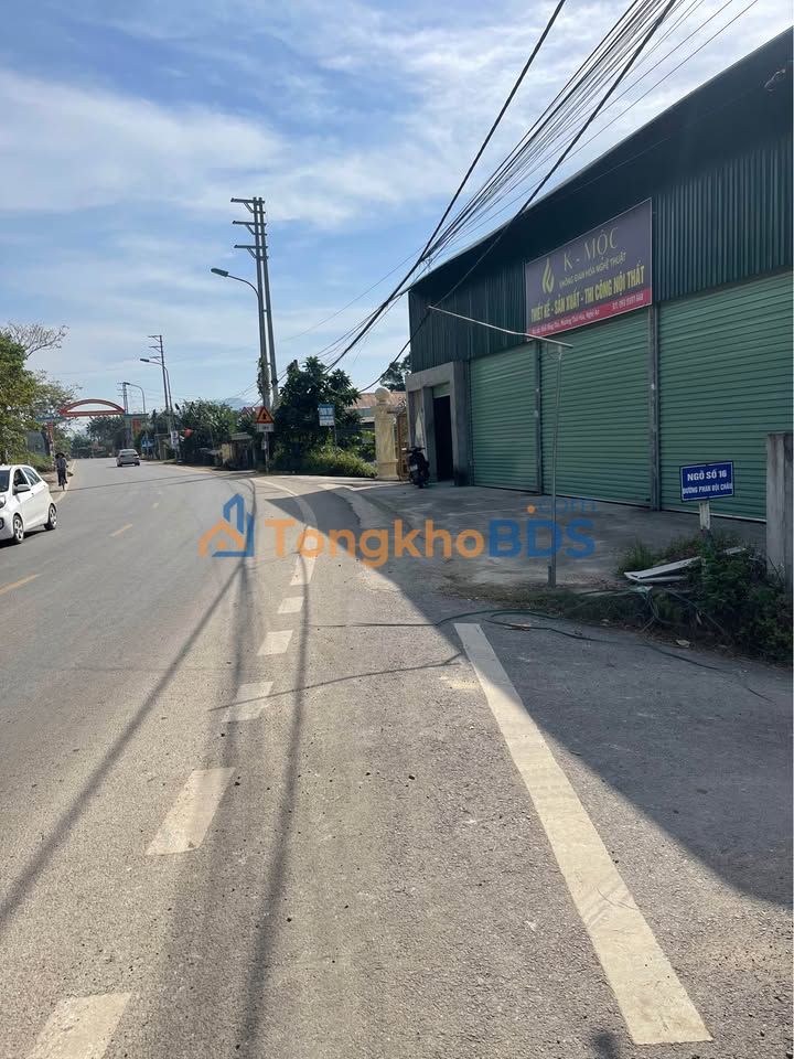 Đất Phan Bội Châu Vinh 175m² - Đường to ô tô