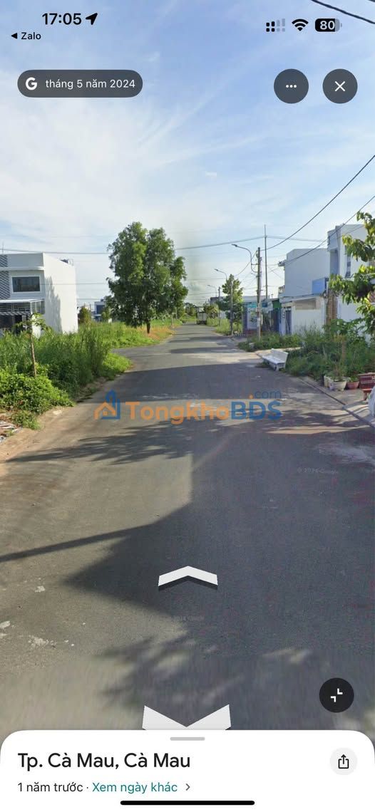 Đất nền KĐT Sai Mai, Cà Mau - 105m² thổ cư full, giá 1.15 tỷ