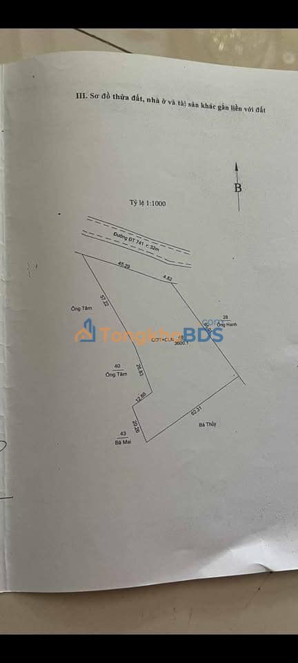 Đất nền Phước Nguyên Bà Rịa 3.600m² 10 tỷ – Đường to ô tô