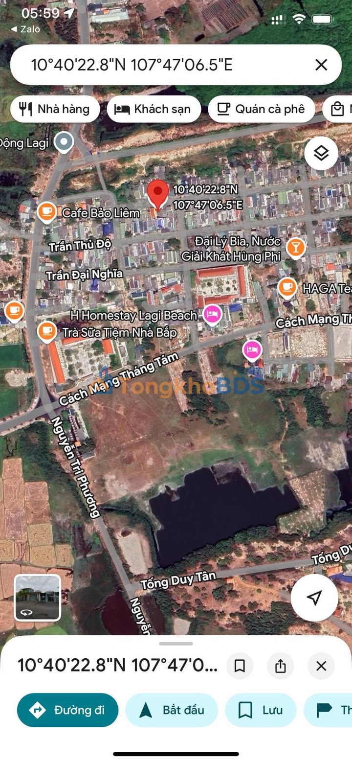 Đất Nền 96m² Phan Văn Trị, La Gi - Sổ Đỏ Full Thổ Cư, Giá 1.85 Tỷ