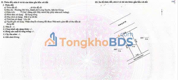 Bán Nền Đất 77.5m² KDC Bắc Hà Hoàng Hổ, Long Xuyên - Giá 2.1 Tỷ