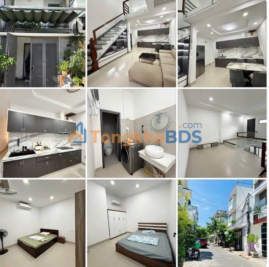 Nhà Phố 3 Tầng Sang Trọng Khu HUD Phước Long, Nha Trang - 58.5m²