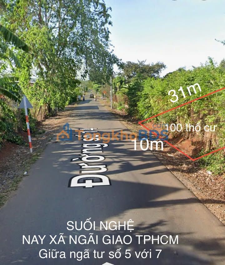 Đất Vàng 310m² Đường 14, Châu Đức - Sổ Hồng Riêng, Giá 2.8 Tỷ