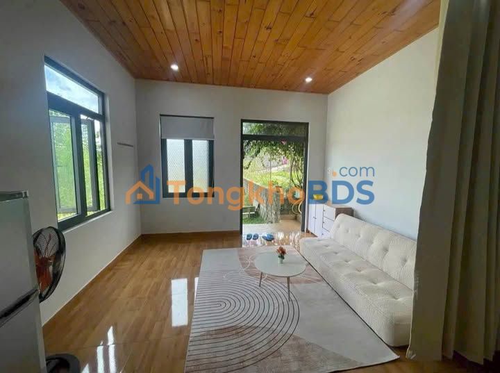 Cho thuê nhà mặt tiền Trần Quý Cáp, Bảo Lộc - 1PN, Sân Oto, Full Nội Thất