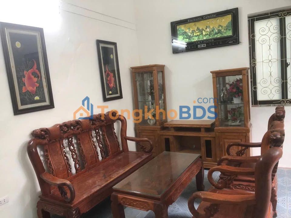 Cho thuê nhà mặt tiền đường Trung Thanh, Thanh Trì - 58m² x 3 tầng