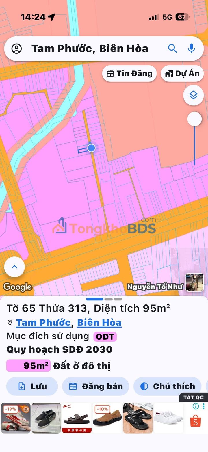 Nhà Phùng Hưng, Long Thành 95m² Sổ Riêng - Giá 1.55 Tỷ Bán Nhanh