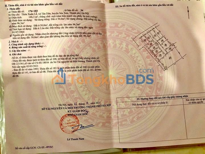 Đất nền Xuân Lễ Sóc Sơn 50m² - 2 mặt tiền, tiềm năng Vành đai 4