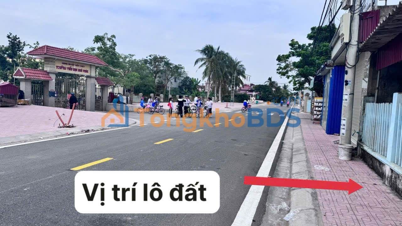 Đất Nền Mặt Tiền 140m² Ngũ Phúc, Kiến An - Sổ Đỏ, Đối Diện 2 Cổng Trường