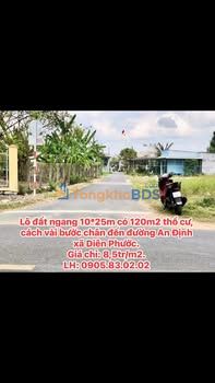 Đất nền Diên Phước 120m2 1.02 tỷ - Sổ đỏ chính chủ