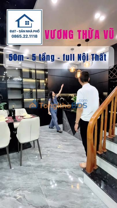 Nhà 5 tầng Vương Thừa Vũ, Thanh Xuân - 50m², Full Nội Thất, Ô tô đỗ cổng