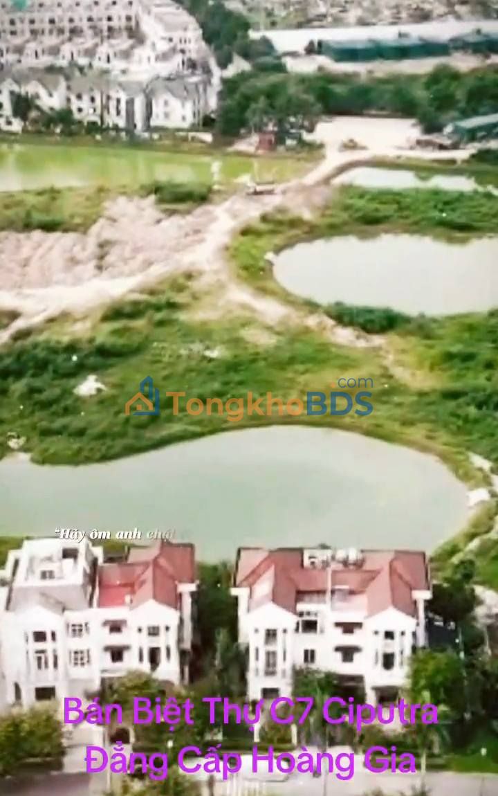 Bán Biệt Thự C7 Ciputra 340m² - View Hồ & UNIS Độc Bản, Pháp Lý Sổ Đỏ Lâu Dài