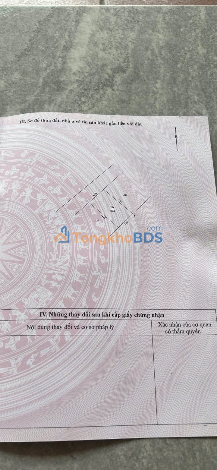 Đất Đồi Sen Ba Vì 120m² giá 4 tỷ - Đường to ô tô