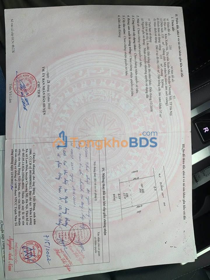 Đất Nền Lô Góc 97m² Xuân Mai, Hà Nội - Sổ Đỏ Thổ Cư, Ô Tô Tận Nơi