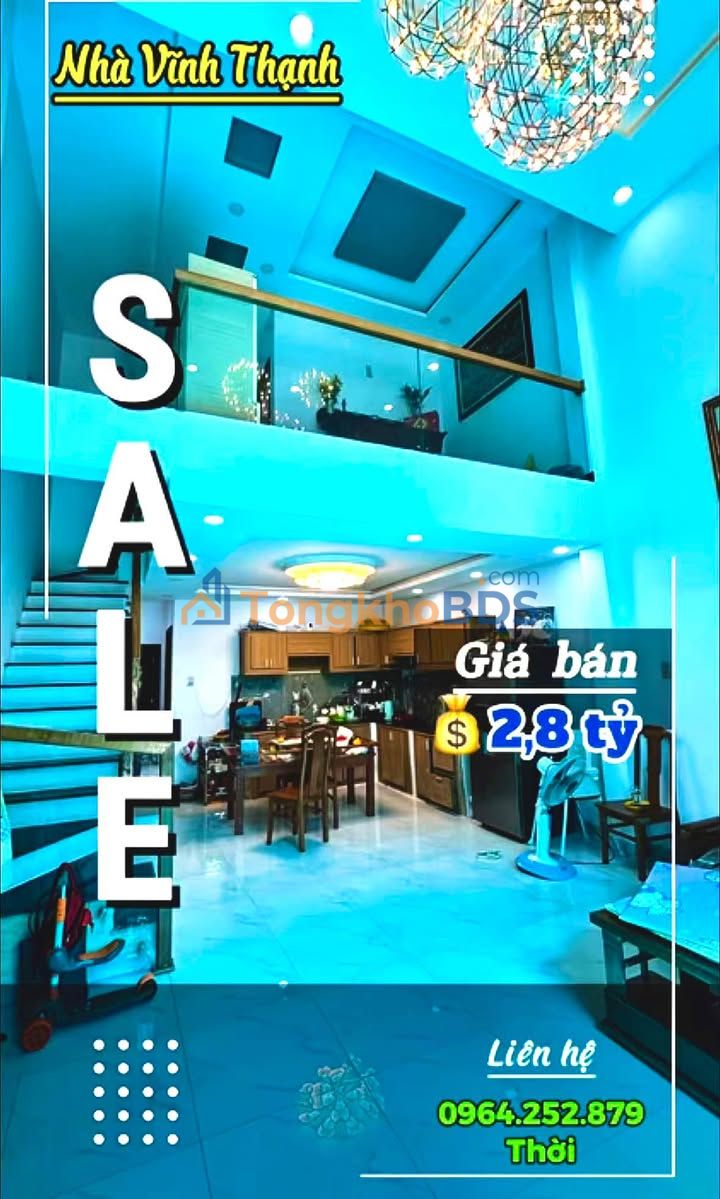 Nhà 2 Tầng 80.2m² Gần Lương Định Của, Nha Trang - 2.8 Tỷ