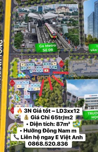 Bán Căn Hộ 3PN Vinhomes Ocean Park 87m² Hướng Đông Nam - Giá Tốt