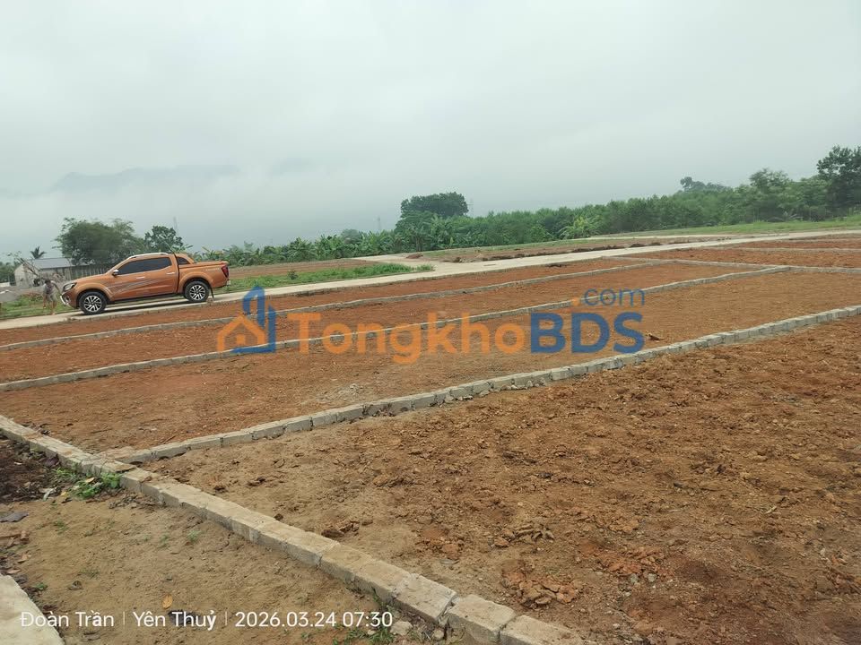 Đất nền Yên Thủy 100m² - Sổ đỏ sẵn, giá 4.6 tỷ - Đầu tư sinh lời cao