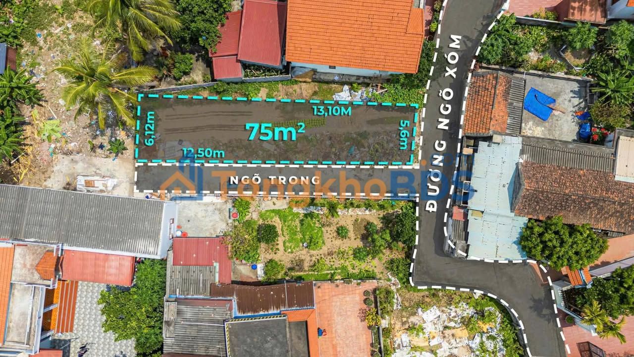 Đất Nền Kiến Thụy 75m² - Lô Góc Giá 900 Triệu, Sát KCN Tân Trào