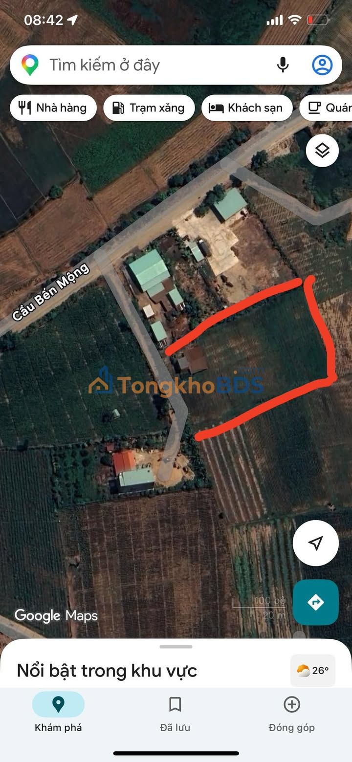 Đất rẫy Ia Broăi 1.728m² giá 8xx triệu - Đầu tư dài hạn