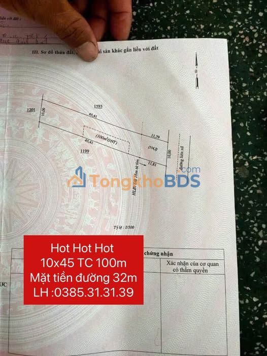 Đất Nền 500m² Mặt Tiền Đường Minh Hưng, Bình Phước - Sẵn Sàng Đầu Tư