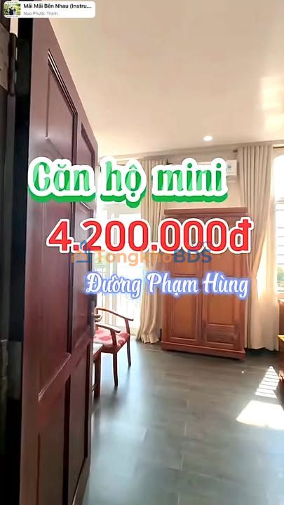 Phòng Trọ Cao Cấp Phạm Hùng Nối Dài - 3.8 Triệu/Tháng