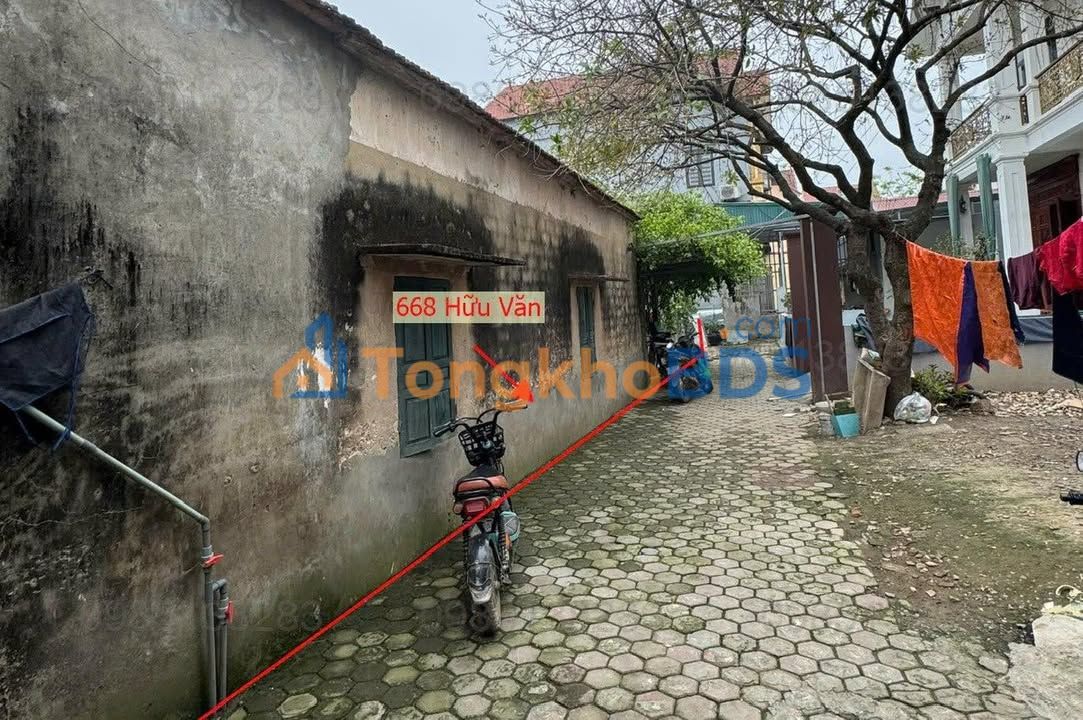 Bán Đất 668m² Trung Tâm Hữu Văn - Sẵn Nhà, Giá Tốt