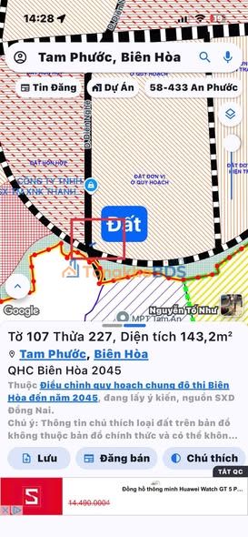 Đất nền Dương Diên Nghệ Tam Phước 70-80m² giá 1.6-1.9 tỷ - Sổ đỏ chính chủ