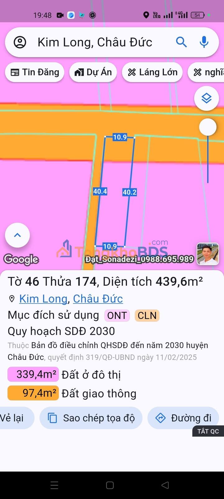 Mặt Tiền Kinh Doanh Đường Tam Long, Tân Bình - 500m² Thổ Cư, 2.3 Tỷ