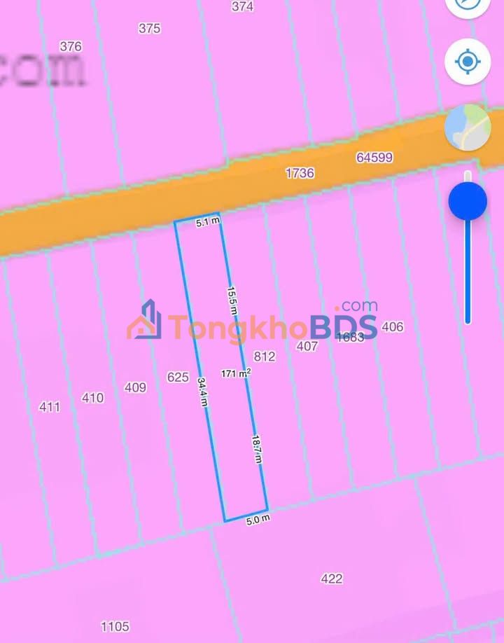 Đất nền Tân Phú 170m² giá 1.25 tỷ - Hạ tầng hoàn thiện