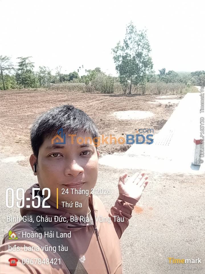 Bán Đất Lô Góc 2 Mặt Tiền Bình Giã, Châu Đức - 216.9m² - 760 Triệu