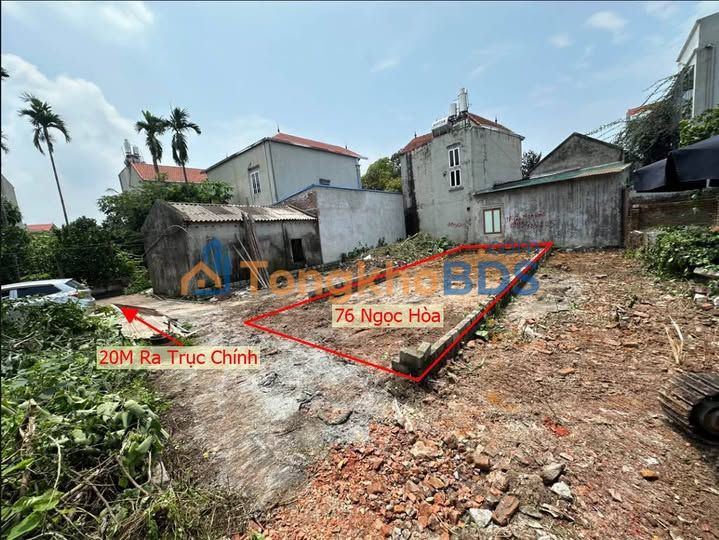Đất Lô Góc Ngọc Hòa, Chương Mỹ 76m² - Sổ Đỏ Chính Chủ, Giá Tốt