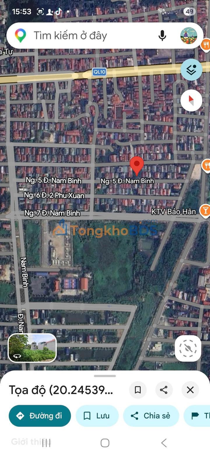 Đất Nền 83m² Nam Bình, Hoa Lư - Đường 7m, Vỉa Hè 3m, Giá Tốt