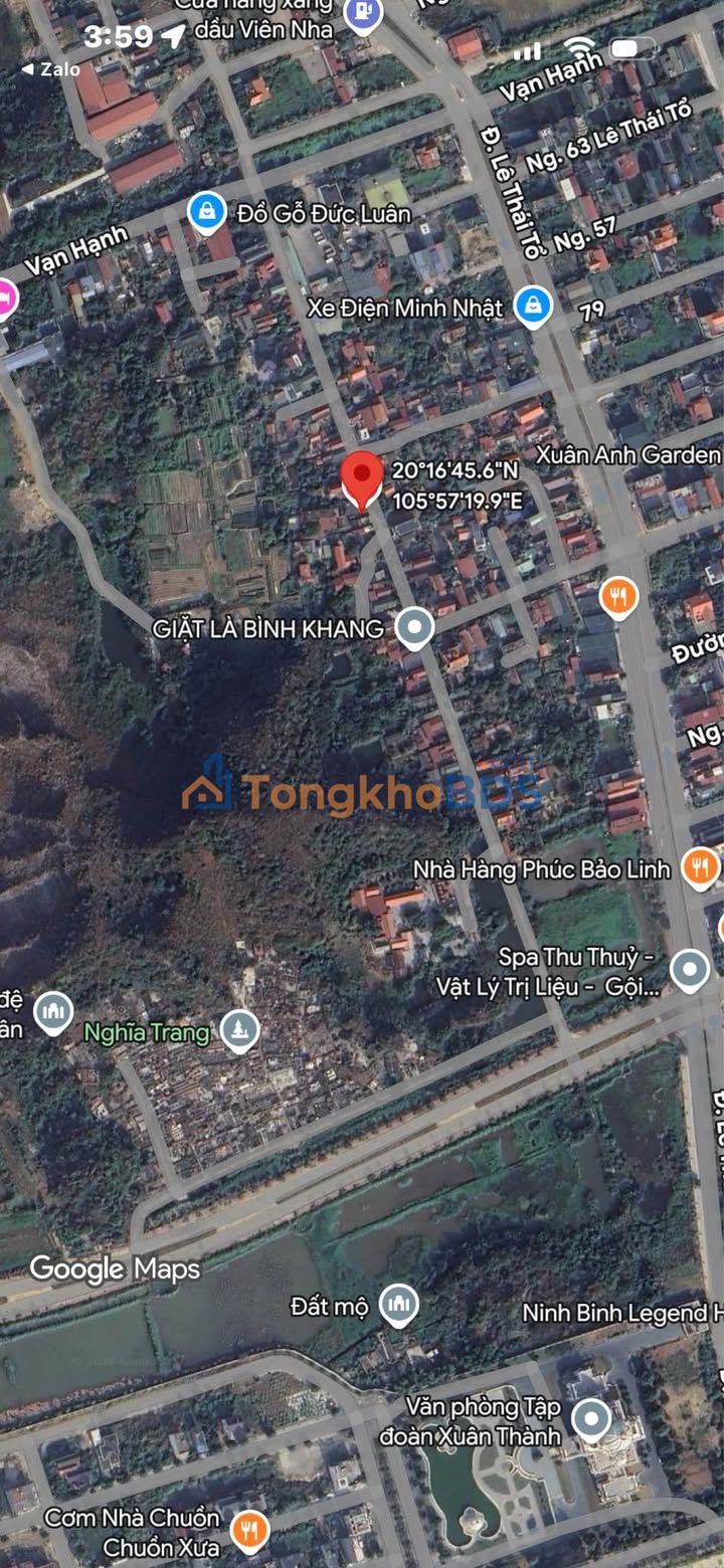 Đất Ninh Khánh 68m² - Giá Tốt, Ô Tô Tránh Nhau, Gần Hành Chính Công