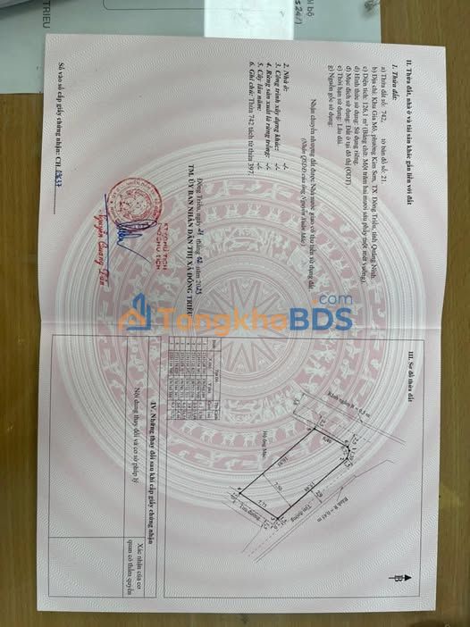 Đất Kim Sơn Đông Triều 126m² Thổ Cư - Sổ Đỏ Sẵn Sàng