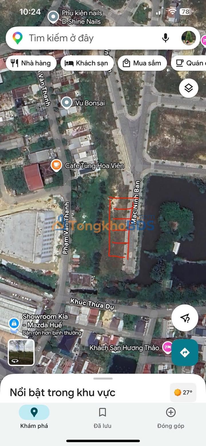 Cho thuê 5 lô liền kề KQH CiC8 Thủy Dương 230m² - Giá tốt chỉ 4tr/tháng