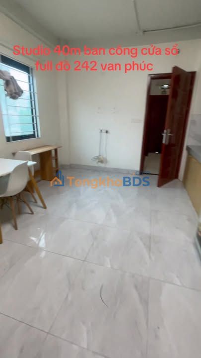 Cho thuê Studio Full Nội thất, Ban công thoáng mát - Ngõ 94 Cầu Bươu, Hà Đông