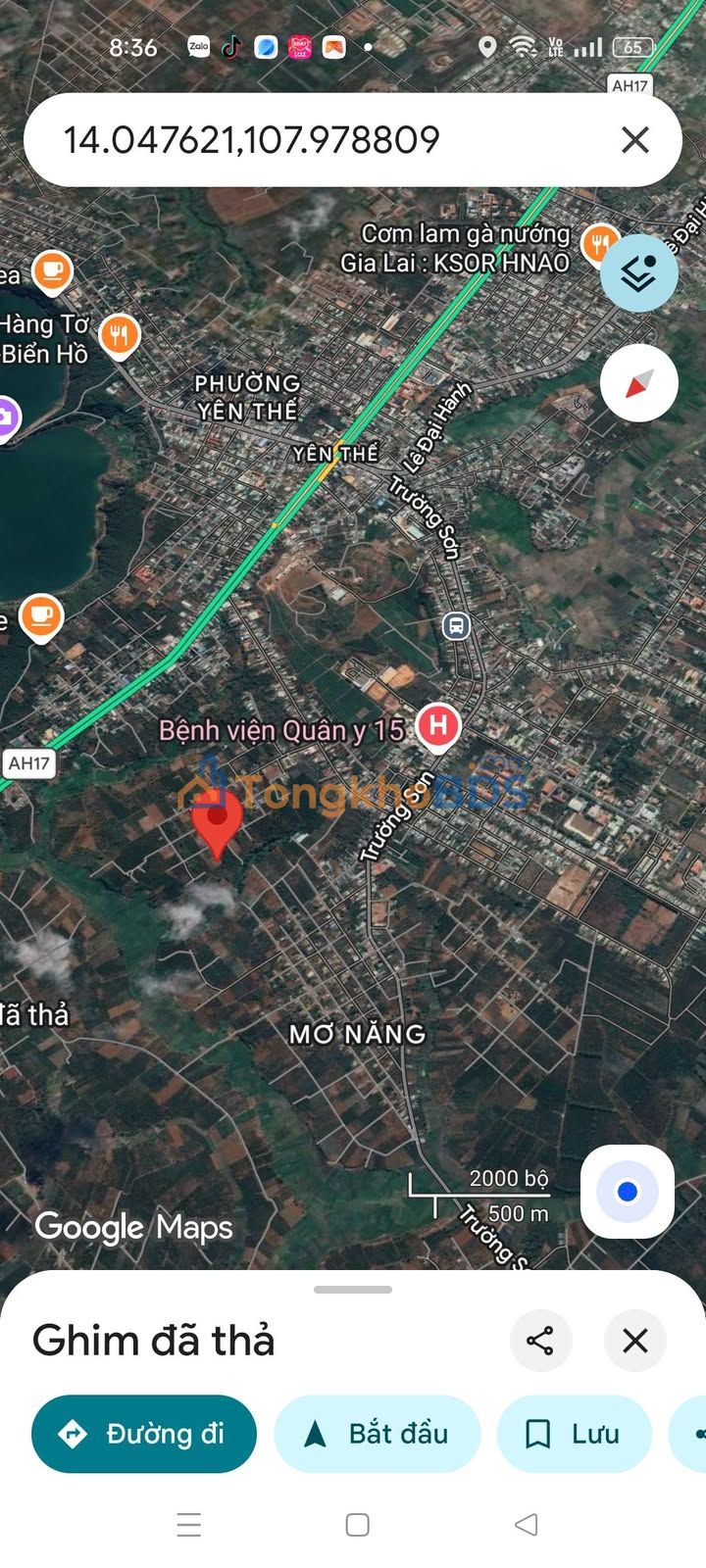 Đất nền Hẻm Đoàn Kết, Đăk Đoa, Gia Lai - 2300m² - Sổ đỏ sẵn sàng