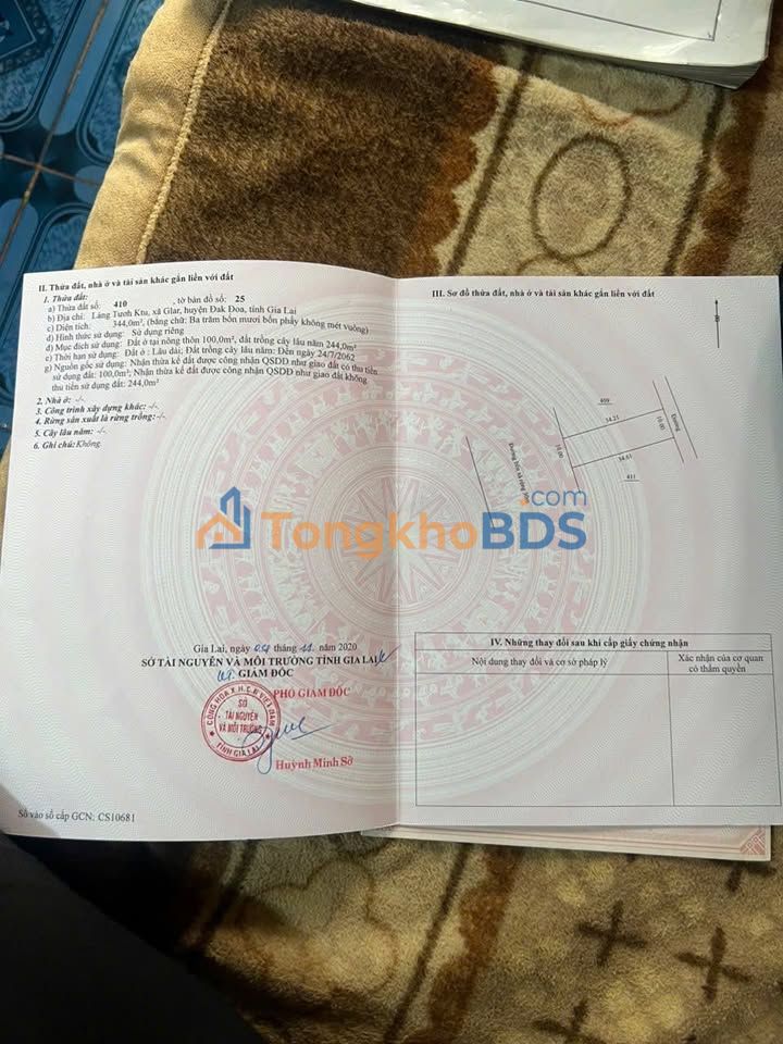 Đất nền Phan Đình Phùng Đăk Đoa 340m² 3,09 tỷ - Sổ đỏ