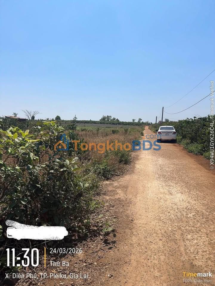 Đất thổ cư 150m² Phường Diên Hồng, Pleiku - Giá tốt chỉ 5.xx tỷ