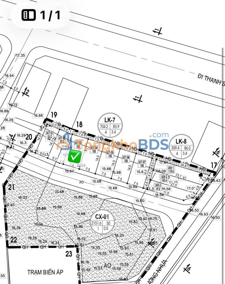 Đất nền Tam Nông Phú Thọ 105m² dưới 1.6 tỷ - Đường to ô tô